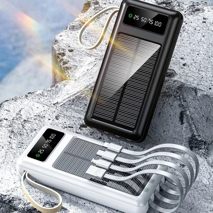 Powerbank solar ULTRA 🔋INFINITY ENERGY ⚡️ (Diseño compacto y ahorra consumo de energía)