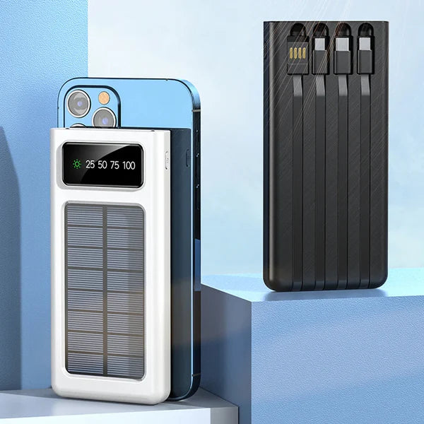 Powerbank solar ULTRA 🔋INFINITY ENERGY ⚡️ (Diseño compacto y ahorra consumo de energía)