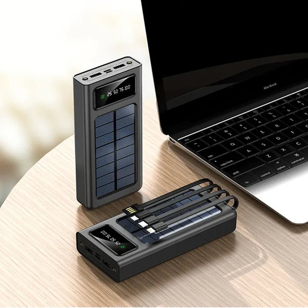 Powerbank solar ULTRA 🔋INFINITY ENERGY ⚡️ (Diseño compacto y ahorra consumo de energía)