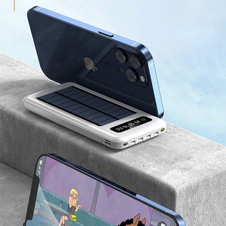 Powerbank solar ULTRA 🔋INFINITY ENERGY ⚡️ (Diseño compacto y ahorra consumo de energía)